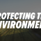 Protecting the environment graphic