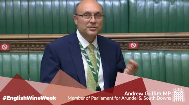 Andrew in House of Commons