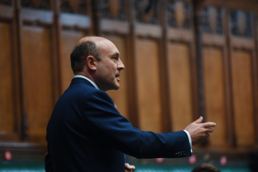 Andrew Griffith in House of Commons Chamber 