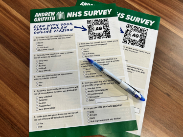 Andrew Griffith's NHS Survey